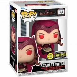 Maybang's Collectibles Funko Pop! Marvel WandaVision Scarlet Witch Glow-in-the-Dark Pop! Vinyl Figure - Entertainment Earth Exclusive