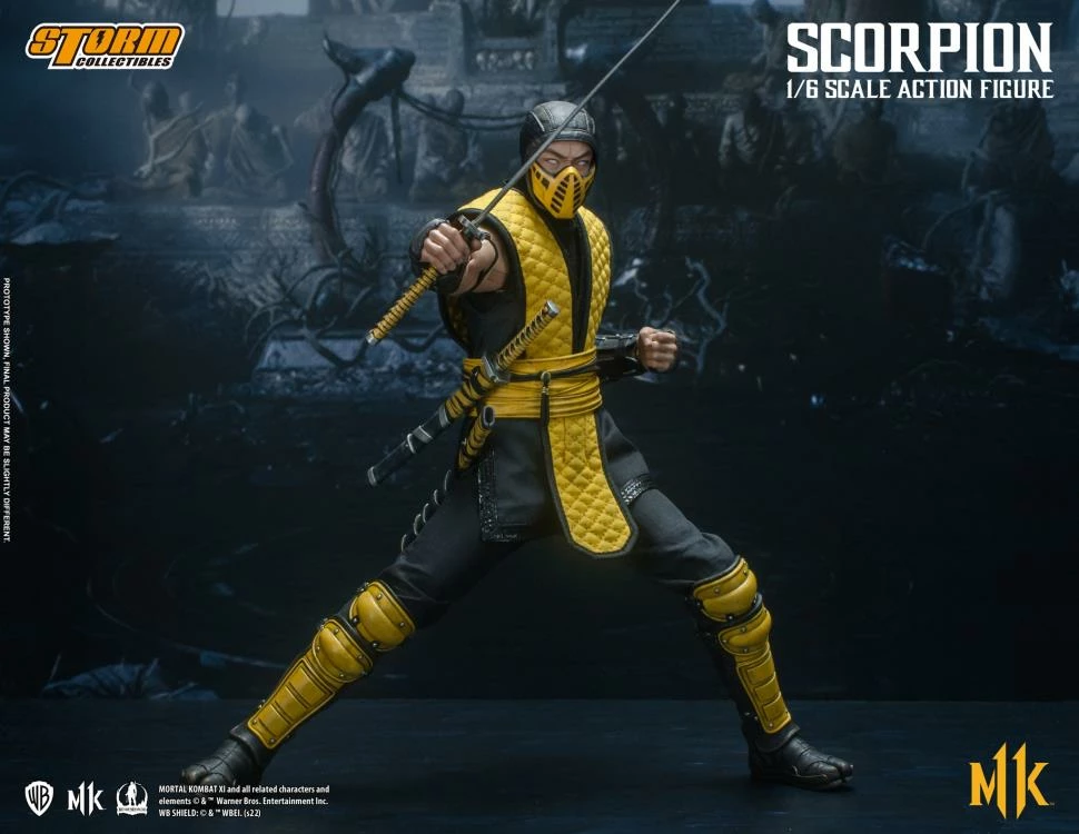 Maybang's Collectibles Others Storm Collectibles Mortal Kombat XI Scorpion 1/6 Scale 12" Collectible Figure 6 Maybang's Collectibles Others Storm Collectibles Mortal Kombat XI Scorpion 1/6 Scale 12" Collectible Figure