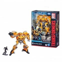 Maybang's Collectibles Hasbro Transformers Studio Series Deluxe Bumblebee With Sam Action Figure