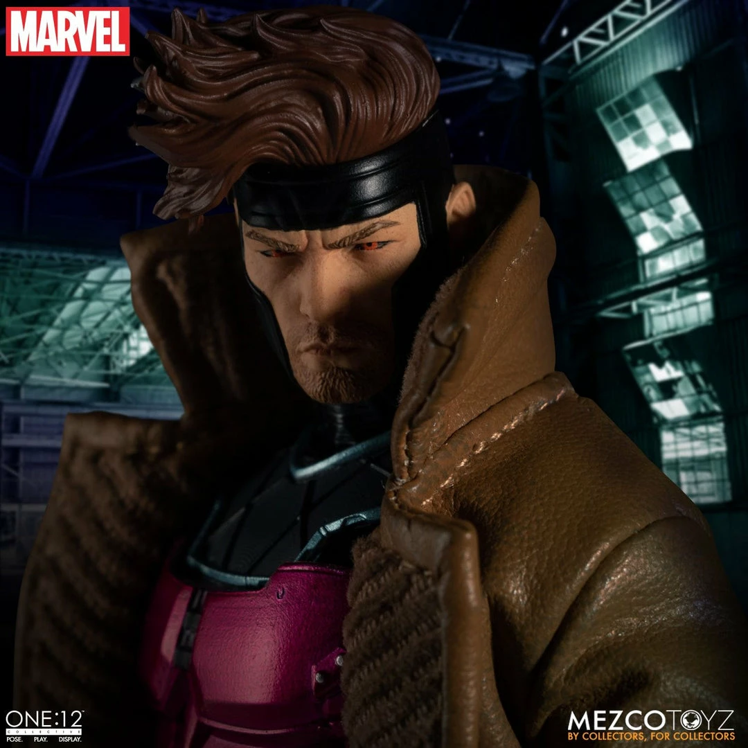 Maybang's Collectibles Mezco Toyz One:12 Collective Marvel Comics X-Men Gambit 1/12 Scale Action Figure 6 Maybang's Collectibles Mezco Toyz One:12 Collective Marvel Comics X-Men Gambit 1/12 Scale Action Figure
