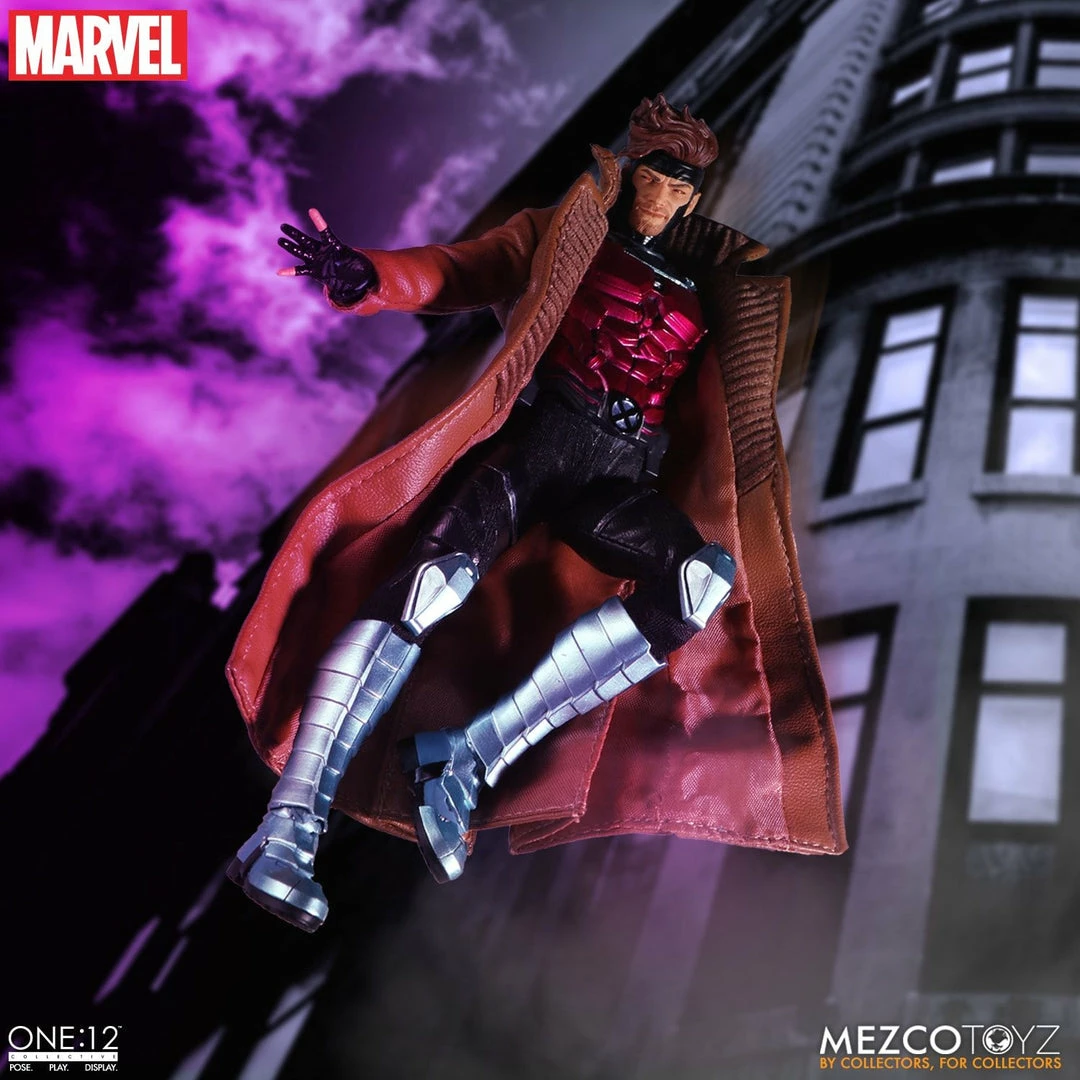 Maybang's Collectibles Mezco Toyz One:12 Collective Marvel Comics X-Men Gambit 1/12 Scale Action Figure 7 Maybang's Collectibles Mezco Toyz One:12 Collective Marvel Comics X-Men Gambit 1/12 Scale Action Figure