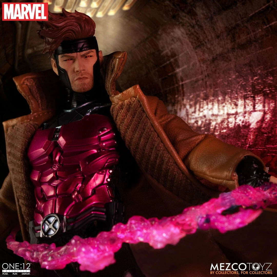 Maybang's Collectibles Mezco Toyz One:12 Collective Marvel Comics X-Men Gambit 1/12 Scale Action Figure 13 Maybang's Collectibles Mezco Toyz One:12 Collective Marvel Comics X-Men Gambit 1/12 Scale Action Figure