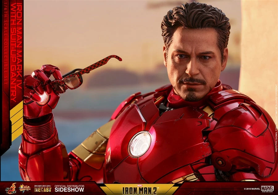 Vendor-unknown Hot Toys Marvel Iron Man 2 Iron Man Mark IV Diecast Figure With Suit-up Gantry 1/6 Scale Figure Set 8 Vendor-unknown Hot Toys Marvel Iron Man 2 Iron Man Mark IV Diecast Figure With Suit-up Gantry 1/6 Scale Figure Set