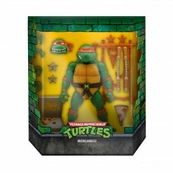 Maybang's Collectibles Super7 Teenage Mutant Ninja Turtles Ultimates Michelangelo Action Figure