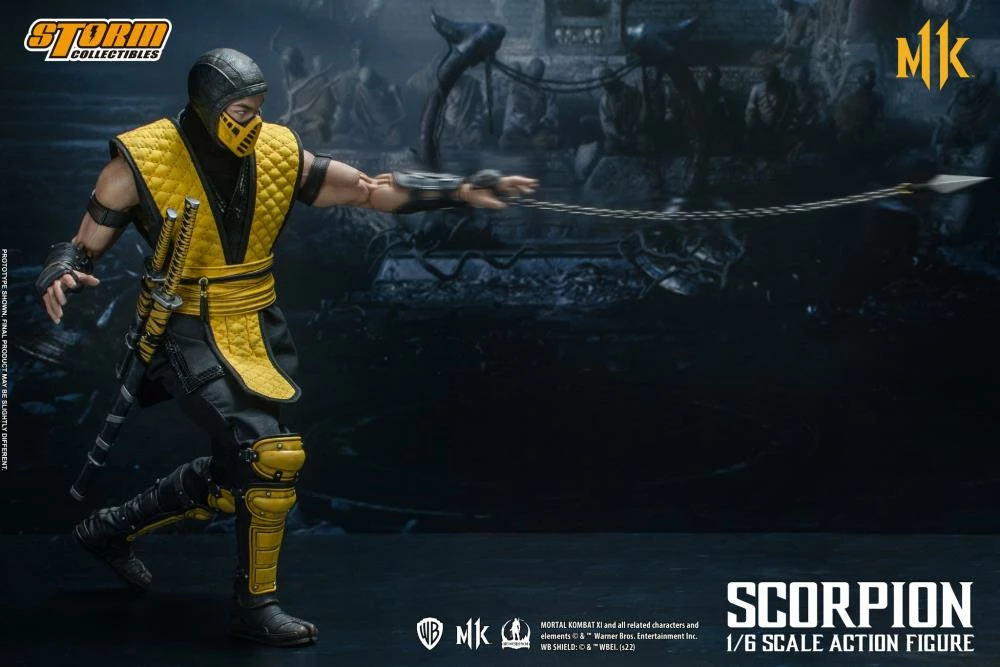 Maybang's Collectibles Others Storm Collectibles Mortal Kombat XI Scorpion 1/6 Scale 12" Collectible Figure 11 Maybang's Collectibles Others Storm Collectibles Mortal Kombat XI Scorpion 1/6 Scale 12" Collectible Figure