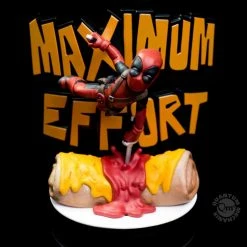 Maybang's Collectibles Qmx Deadpool Maximum Effort Q-Fig Max Diorama