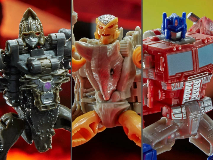 Maybang's Collectibles Hasbro Transformers War For Cybertron Kingdom Core Set Of 3 Figures Optimus Prime, Rattrap & Vertebreak 1 Maybang's Collectibles Hasbro Transformers War For Cybertron Kingdom Core Set Of 3 Figures Optimus Prime, Rattrap & Vertebreak