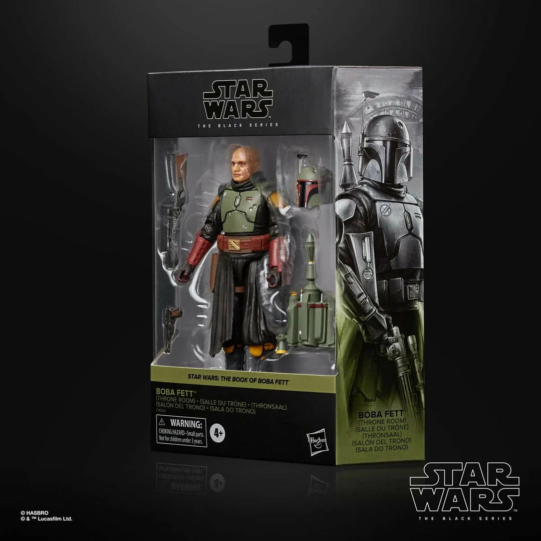 Maybang's Collectibles Hasbro Star Wars The Black Series Boba Fett (Throne Room) Deluxe 6-Inch Action Figure 11 Maybang's Collectibles Hasbro Star Wars The Black Series Boba Fett (Throne Room) Deluxe 6-Inch Action Figure