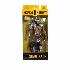 Maybang's Collectibles McFarlane Toys Mortal Kombat XI Series 7 7-Inch Action Figure Set Of 4 Liu Kang (Fighting Abbot), Shao Kahn (Platinum), Kotal Kahn & The Joker