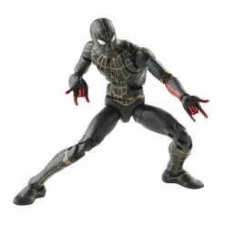 Maybang's Collectibles Hasbro Marvel Legends Spider-Man 3 6-Inch Action Figure Wave 13 Set Of 7 Figures Spider-Man (Intergrated Suit), Spider-Man (Black And Gold), Miles Morales, Doctor Strange, J. Jonah Jameson, Morlun & Shriek (Marvel's Armadillo BAF)