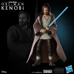 Maybang's Collectibles Disney Hasbro Star Wars The Black Series Obi-Wan Kenobi (Wandering Jedi) 6-Inch Action Figure