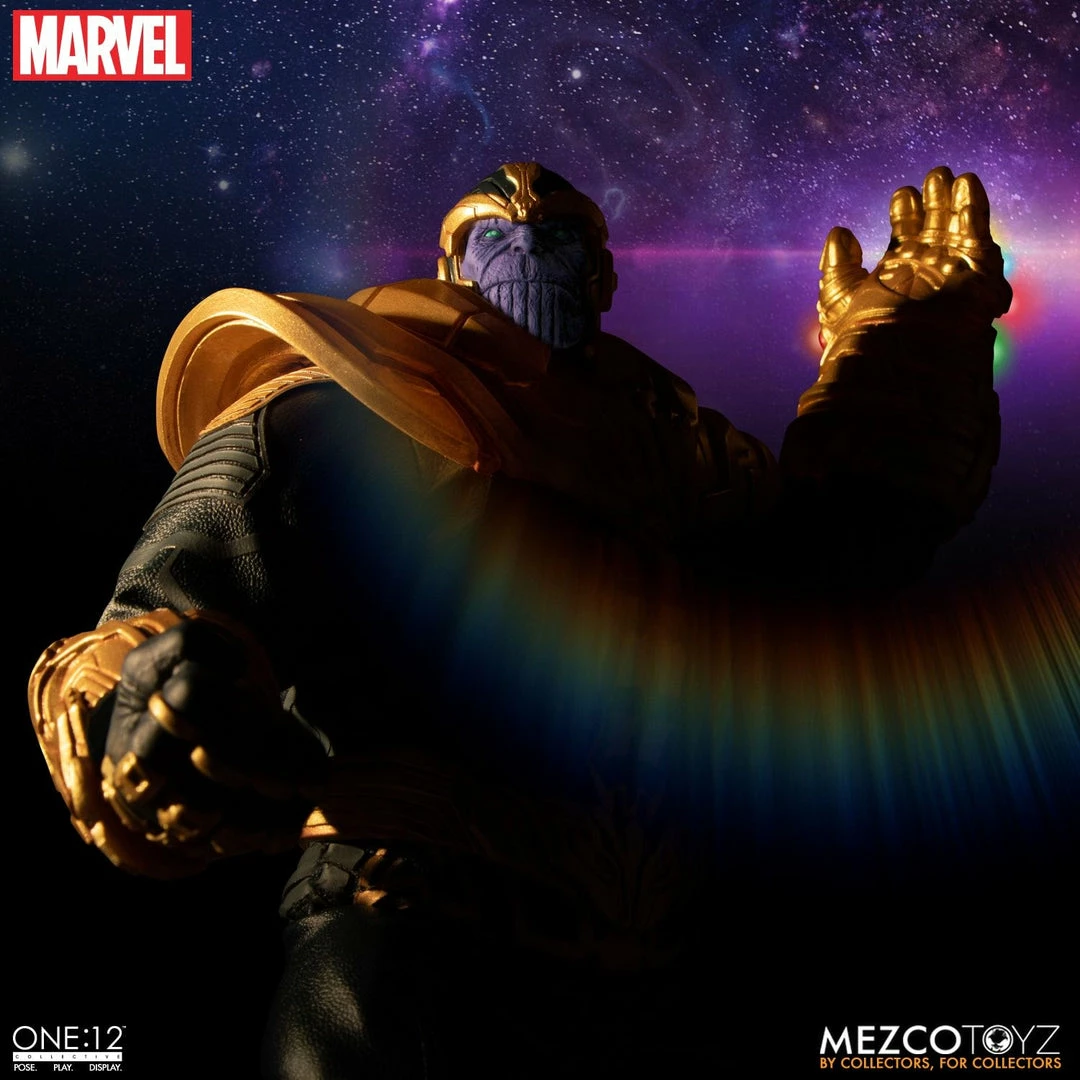 Maybang's Collectibles Mezco Toyz One:12 Collective Marvel Comics Thanos 1/12 Scale Action Figure 1 Maybang's Collectibles Mezco Toyz One:12 Collective Marvel Comics Thanos 1/12 Scale Action Figure
