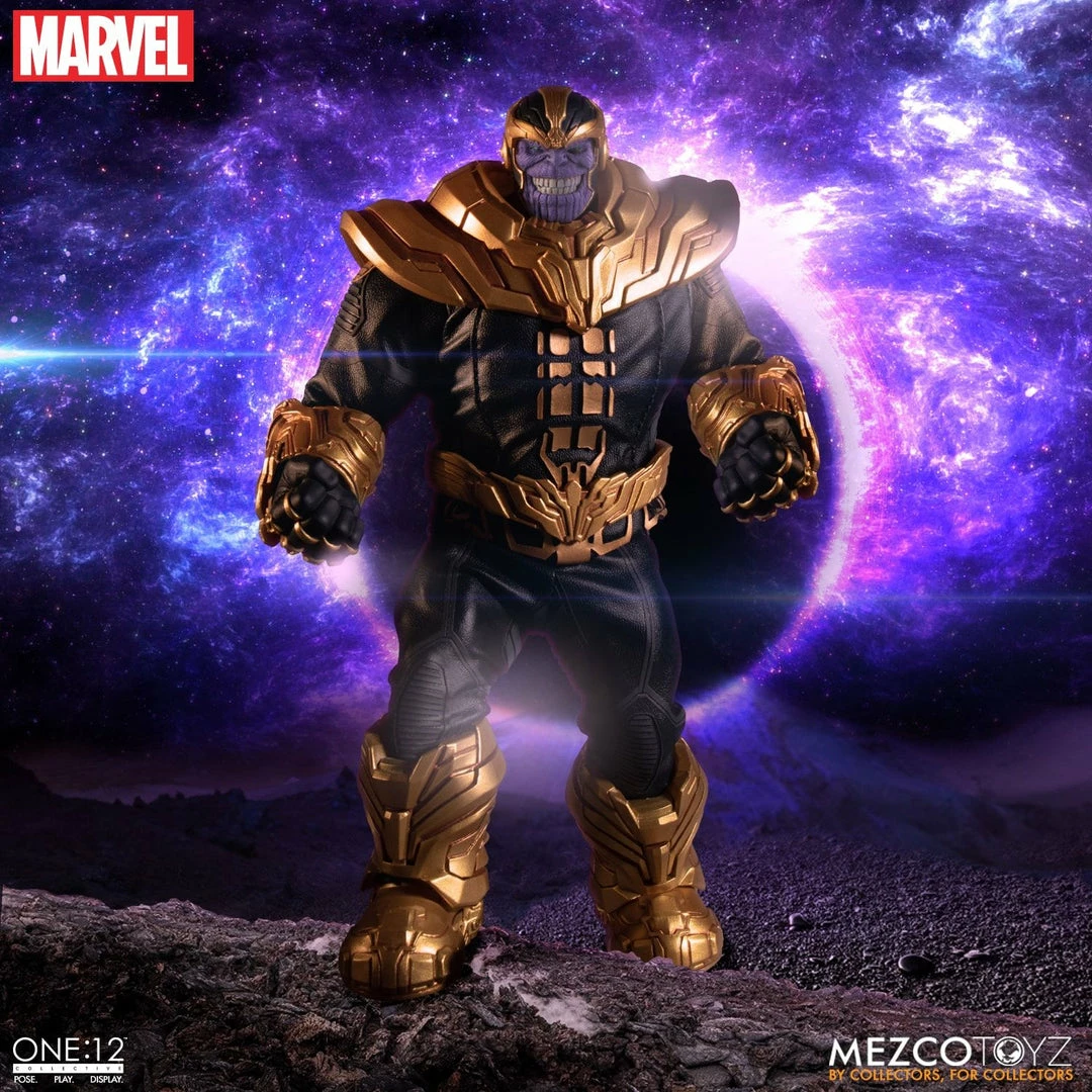 Maybang's Collectibles Mezco Toyz One:12 Collective Marvel Comics Thanos 1/12 Scale Action Figure 2 Maybang's Collectibles Mezco Toyz One:12 Collective Marvel Comics Thanos 1/12 Scale Action Figure