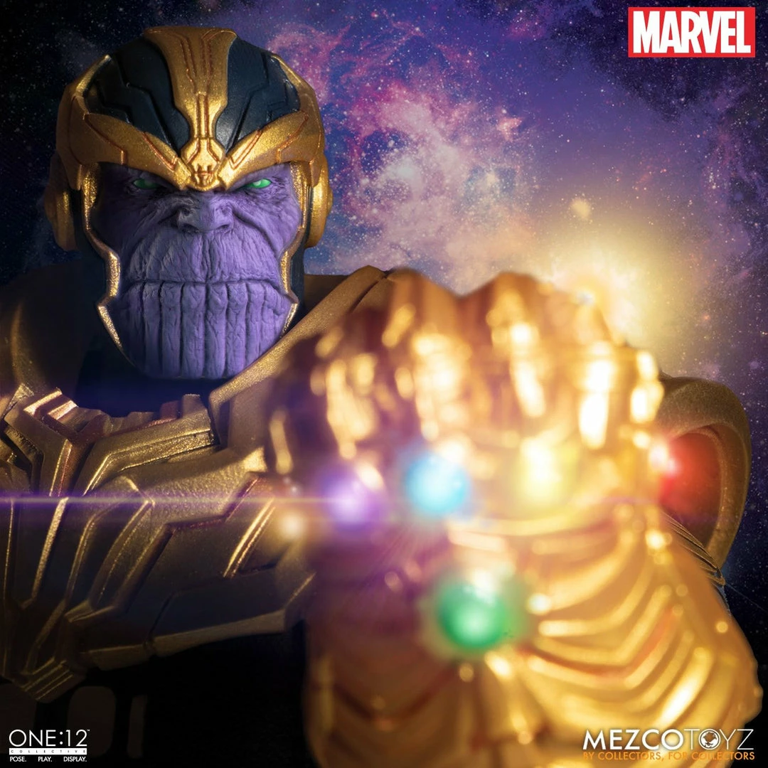 Maybang's Collectibles Mezco Toyz One:12 Collective Marvel Comics Thanos 1/12 Scale Action Figure 4 Maybang's Collectibles Mezco Toyz One:12 Collective Marvel Comics Thanos 1/12 Scale Action Figure
