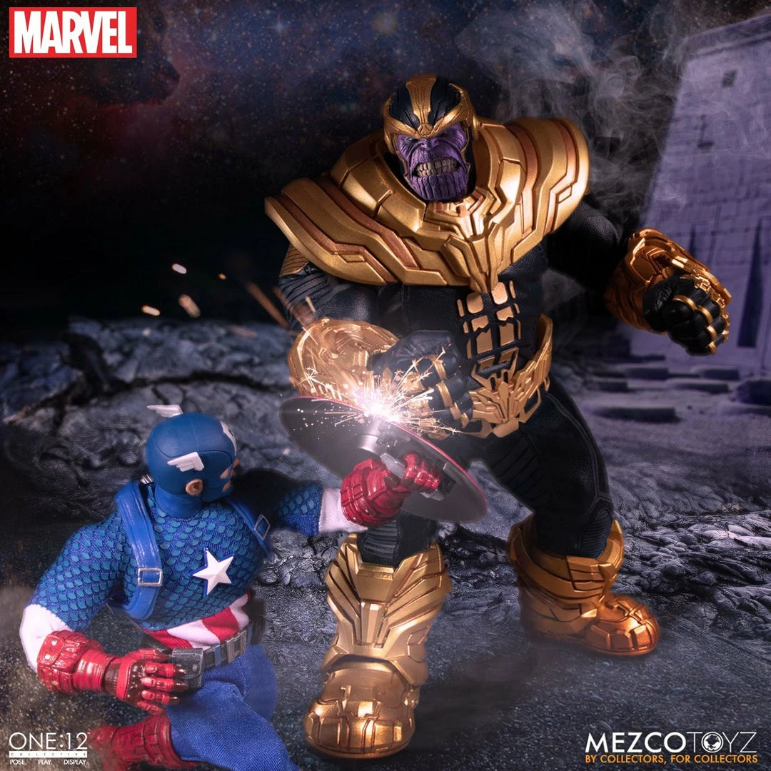 Maybang's Collectibles Mezco Toyz One:12 Collective Marvel Comics Thanos 1/12 Scale Action Figure 7 Maybang's Collectibles Mezco Toyz One:12 Collective Marvel Comics Thanos 1/12 Scale Action Figure