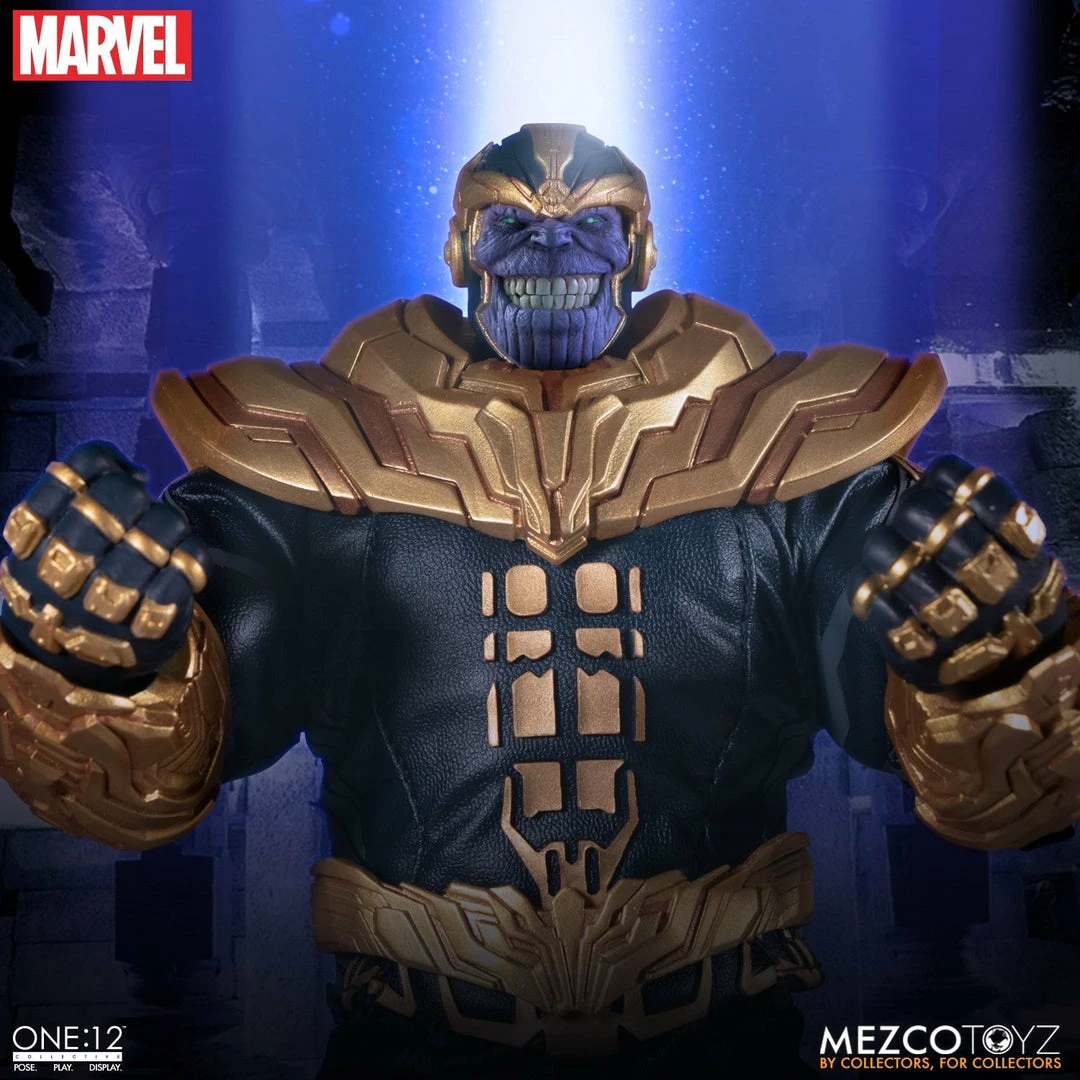 Maybang's Collectibles Mezco Toyz One:12 Collective Marvel Comics Thanos 1/12 Scale Action Figure 8 Maybang's Collectibles Mezco Toyz One:12 Collective Marvel Comics Thanos 1/12 Scale Action Figure