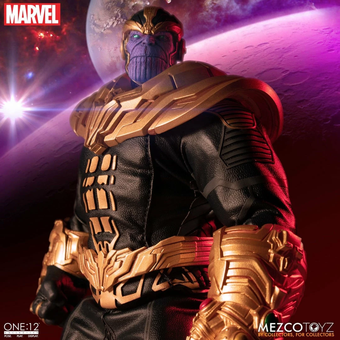 Maybang's Collectibles Mezco Toyz One:12 Collective Marvel Comics Thanos 1/12 Scale Action Figure 10 Maybang's Collectibles Mezco Toyz One:12 Collective Marvel Comics Thanos 1/12 Scale Action Figure