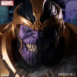 Maybang's Collectibles Mezco Toyz One:12 Collective Marvel Comics Thanos 1/12 Scale Action Figure 22 Maybang's Collectibles Mezco Toyz One:12 Collective Marvel Comics Thanos 1/12 Scale Action Figure