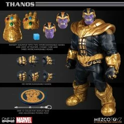 Maybang's Collectibles Mezco Toyz One:12 Collective Marvel Comics Thanos 1/12 Scale Action Figure 23 Maybang's Collectibles Mezco Toyz One:12 Collective Marvel Comics Thanos 1/12 Scale Action Figure
