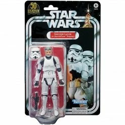 Maybang's Collectibles Hasbro Star Wars The Black Series George Lucas (In Stormtrooper Disguise) Action Figure