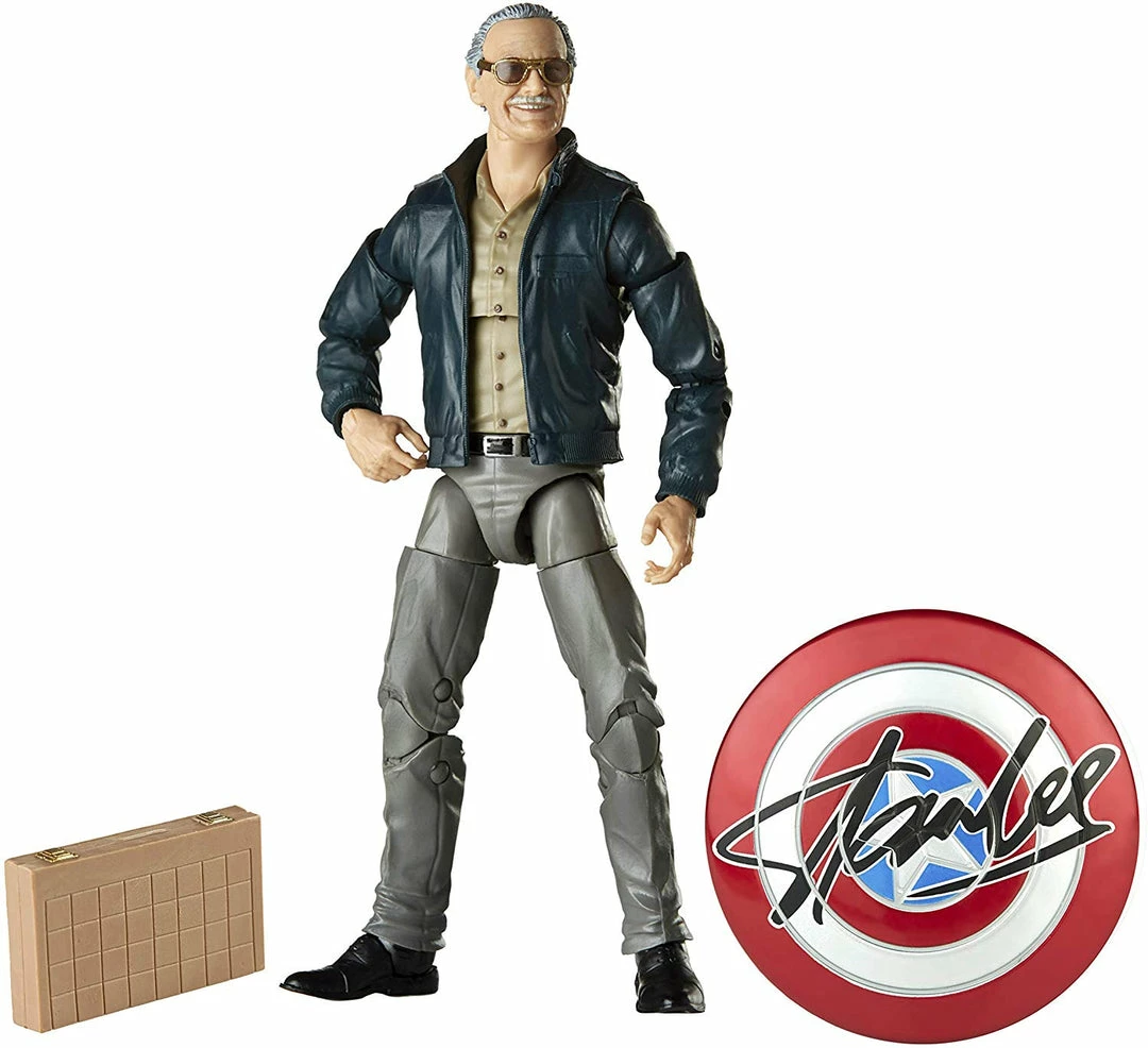 Maybang's Collectibles Hasbro Marvel Comics 80th Anniversary Marvel Legends Stan Lee 6" Action Figure 2 Maybang's Collectibles Hasbro Marvel Comics 80th Anniversary Marvel Legends Stan Lee 6" Action Figure