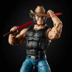 Maybang's Collectibles Hasbro Marvel Comics 80th Anniversary Marvel Legends Cowboy Logan Wolverine Figure