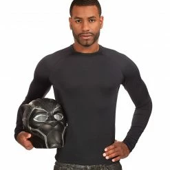 Maybang's Collectibles Hasbro Marvel Legends Series Black Panther Electronic Helmet