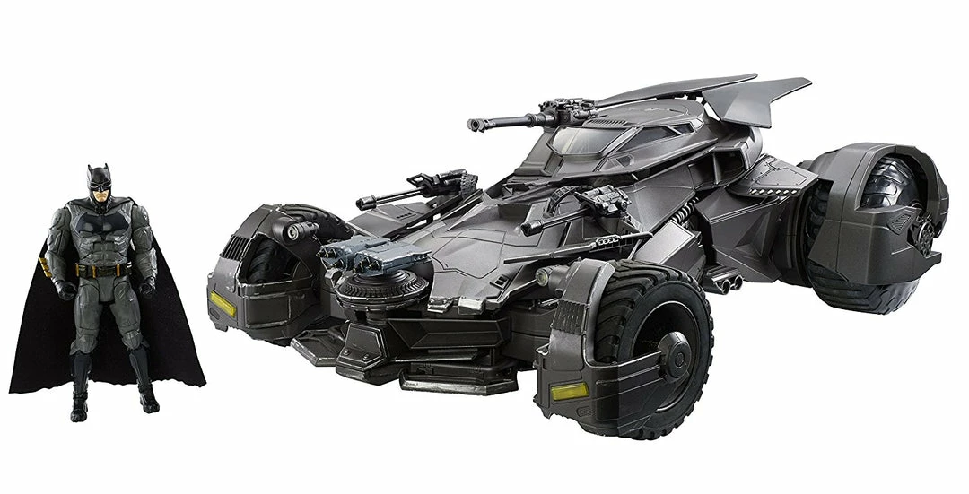 Maybang's Collectibles Mattel DC Comic Justice League Ultimate Batmobile Remote RC Vehicle & Figure 2 Maybang's Collectibles Mattel DC Comic Justice League Ultimate Batmobile Remote RC Vehicle & Figure