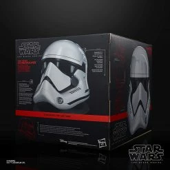 Maybang's Collectibles Hasbro Star Wars The Black Series First Order Stormtrooper Premium Electronic Helmet Prop Replica