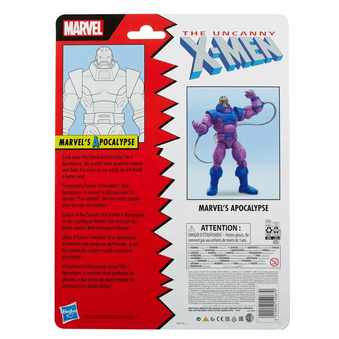 Maybang's Collectibles Hasbro Marvel Legends The Uncanny X-Men Retro Apocalypse 6-Inch Action Figure - Exclusive 8 Maybang's Collectibles Hasbro Marvel Legends The Uncanny X-Men Retro Apocalypse 6-Inch Action Figure - Exclusive