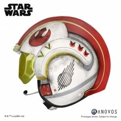 Vendor-unknown ANOVOS Star Wars Luke Skywalke Rebel Pilot Helmet Accessory Full Size Helmet Prop Replica