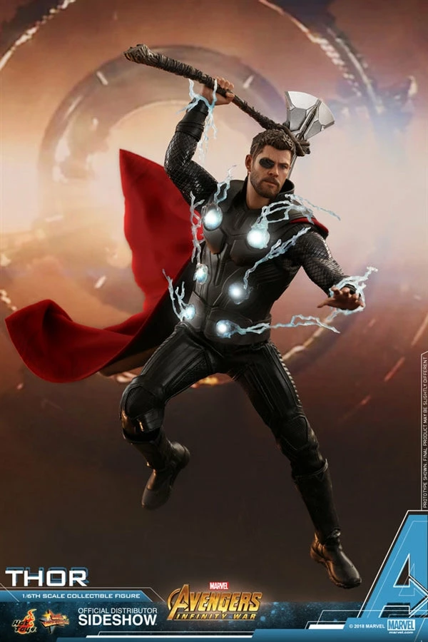 Vendor-unknown Hot Toys Marvel Avengers Infinity War Thor 1/6 Scale Figure 1 Vendor-unknown Hot Toys Marvel Avengers Infinity War Thor 1/6 Scale Figure