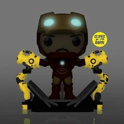 Maybang's Collectibles Funko Pop! Deluxe Iron Man 2 - Iron Man With Gantry PX Previews Exclusive