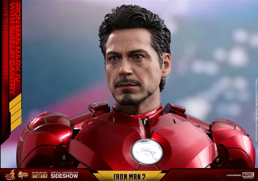 Vendor-unknown Hot Toys Marvel Iron Man 2 Iron Man Mark IV Diecast Figure With Suit-up Gantry 1/6 Scale Figure Set 6 Vendor-unknown Hot Toys Marvel Iron Man 2 Iron Man Mark IV Diecast Figure With Suit-up Gantry 1/6 Scale Figure Set