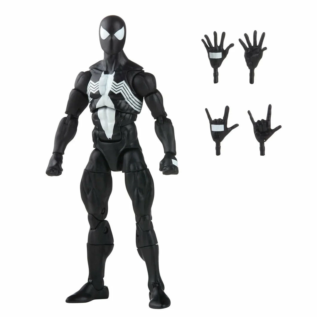 Maybang's Collectibles Hasbro Marvel Legends Spider-Man Retro Symbiote Spider-Man 6-Inch Action Figure 10 Maybang's Collectibles Hasbro Marvel Legends Spider-Man Retro Symbiote Spider-Man 6-Inch Action Figure
