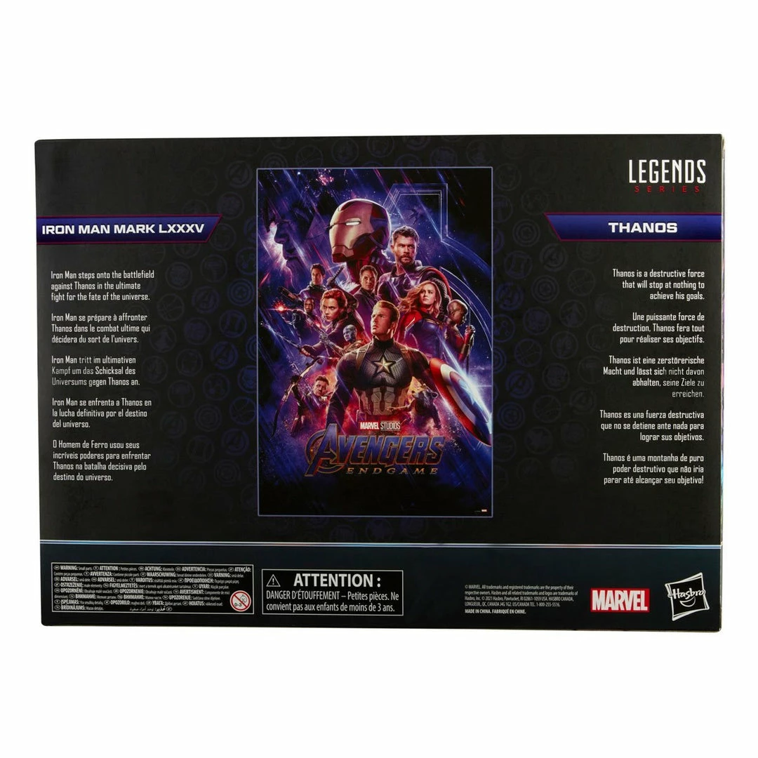 Maybang's Collectibles Hasbro Marvel Legends Infinity Saga Avengers Endgame Iron Man 85 Vs. Thanos 6-Inch Action Figures Set 31 Maybang's Collectibles Hasbro Marvel Legends Infinity Saga Avengers Endgame Iron Man 85 Vs. Thanos 6-Inch Action Figures Set