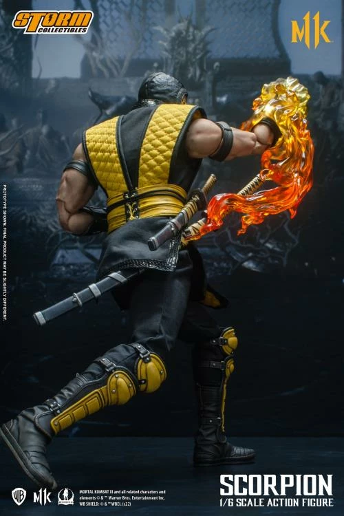 Maybang's Collectibles Others Storm Collectibles Mortal Kombat XI Scorpion 1/6 Scale 12" Collectible Figure 15 Maybang's Collectibles Others Storm Collectibles Mortal Kombat XI Scorpion 1/6 Scale 12" Collectible Figure