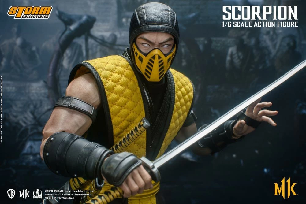 Maybang's Collectibles Others Storm Collectibles Mortal Kombat XI Scorpion 1/6 Scale 12" Collectible Figure 5 Maybang's Collectibles Others Storm Collectibles Mortal Kombat XI Scorpion 1/6 Scale 12" Collectible Figure