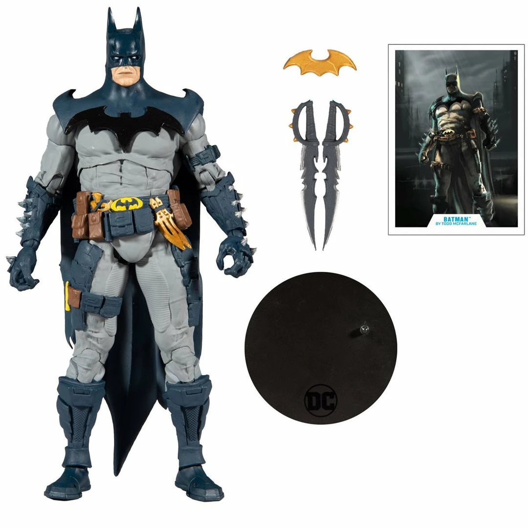 Maybang's Collectibles McFarlane Toys DC Multiverse Batman Designed By Todd McFarlane 7-Inch Action Figure 2 Maybang's Collectibles McFarlane Toys DC Multiverse Batman Designed By Todd McFarlane 7-Inch Action Figure