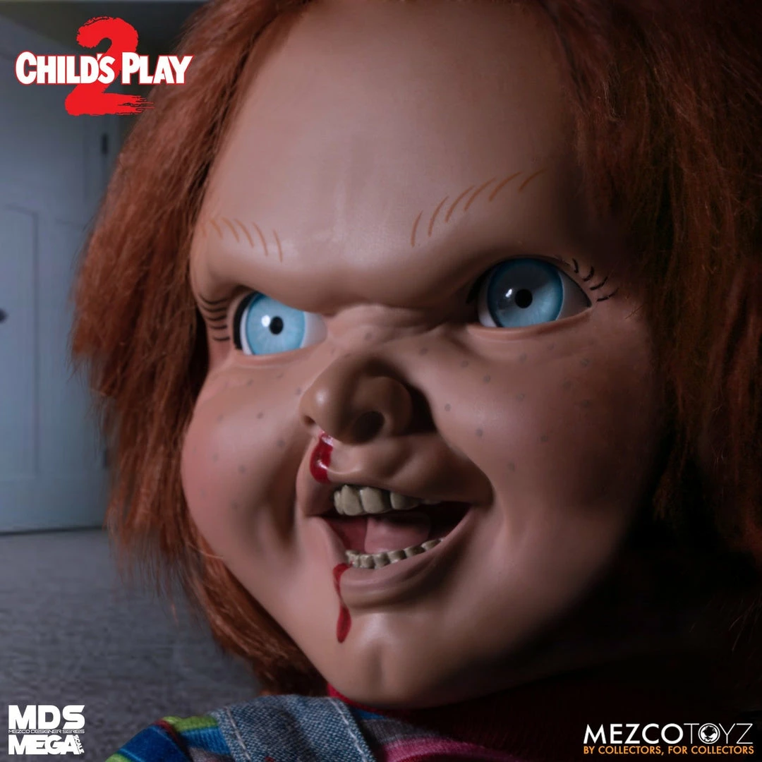 Maybang's Collectibles Mezco Toyz Child's Play 2 Mega Scale Talking Menacing Chucky Figure 3 Maybang's Collectibles Mezco Toyz Child's Play 2 Mega Scale Talking Menacing Chucky Figure