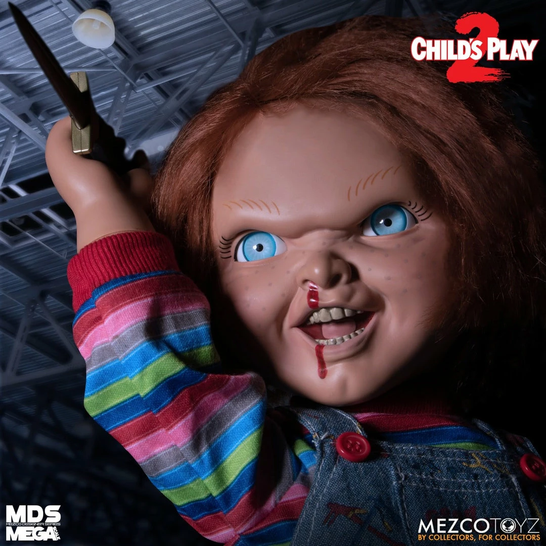 Maybang's Collectibles Mezco Toyz Child's Play 2 Mega Scale Talking Menacing Chucky Figure 7 Maybang's Collectibles Mezco Toyz Child's Play 2 Mega Scale Talking Menacing Chucky Figure