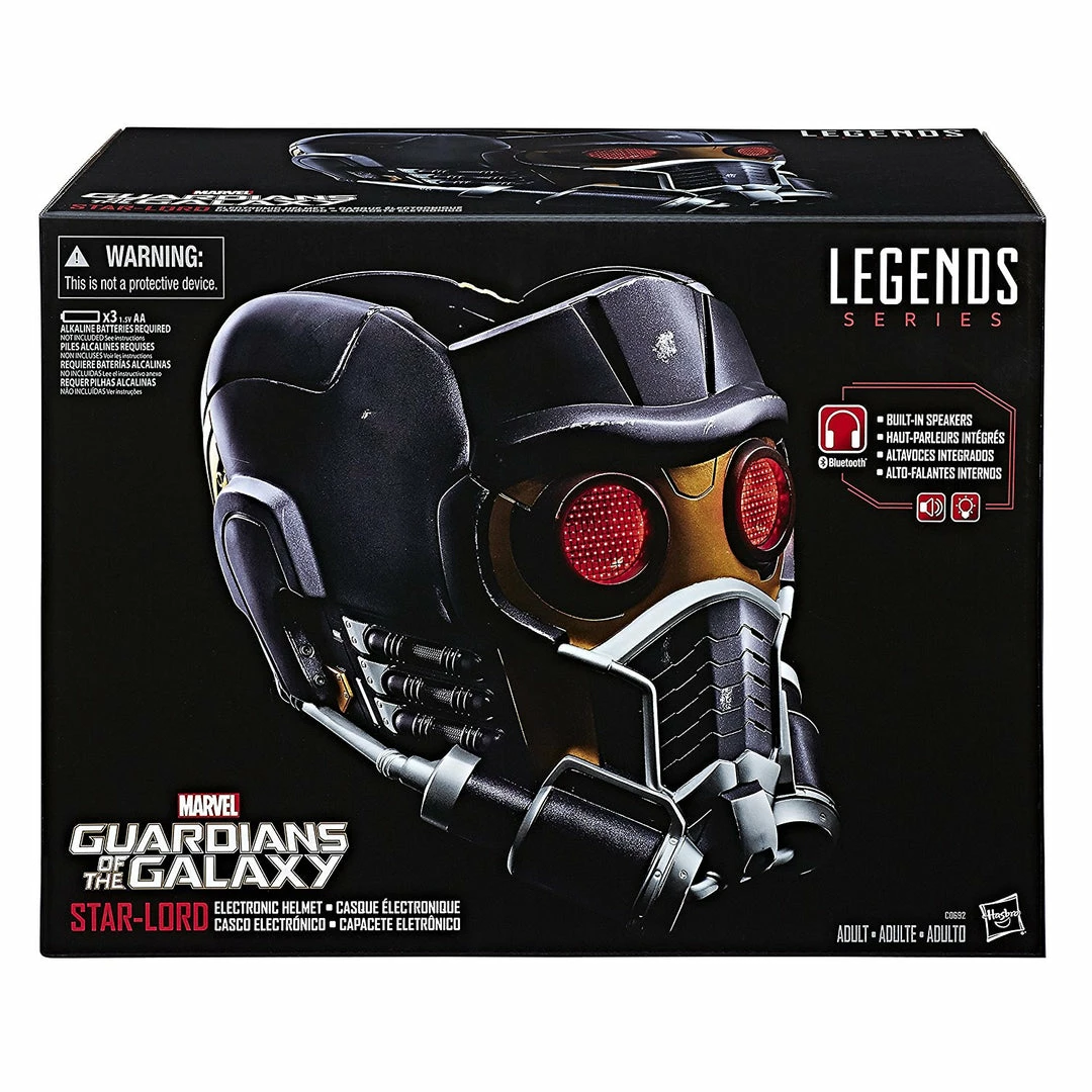 Maybang's Collectibles Hasbro Marvel Legends Guardians Of The Galaxy Star-Lord Electronic Helmet 9 Maybang's Collectibles Hasbro Marvel Legends Guardians Of The Galaxy Star-Lord Electronic Helmet