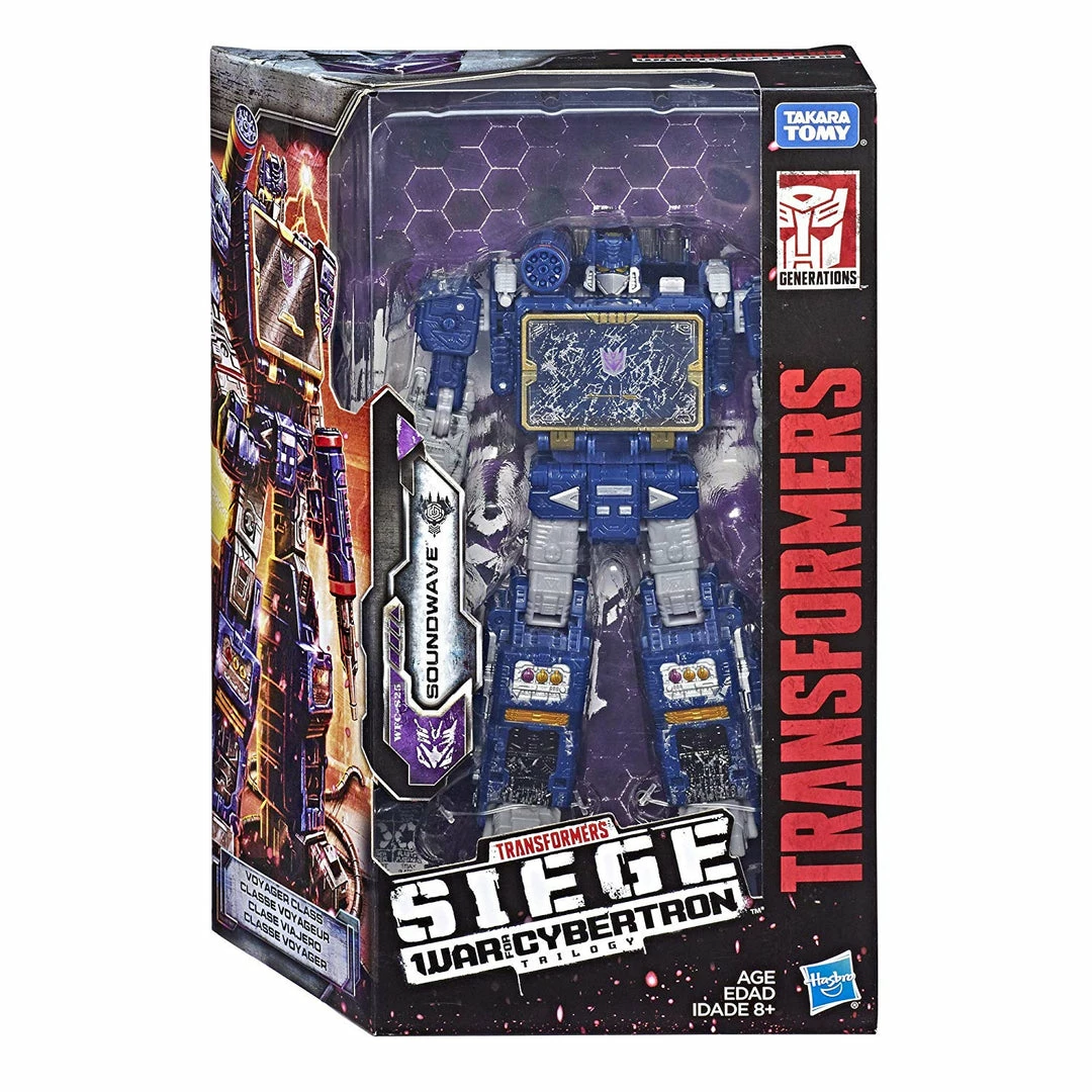 Maybang's Collectibles Hasbro Transformers War For Cybertron: Siege Voyager Soundwave 2 Maybang's Collectibles Hasbro Transformers War For Cybertron: Siege Voyager Soundwave