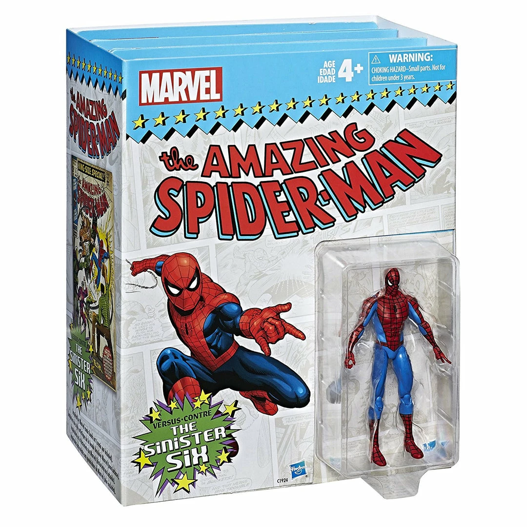 Maybang's Collectibles Hasbro Marvel Legends Series Spider-Man Vs. The Sinister Six, 3.75-inch 7 Figures Set 1 Maybang's Collectibles Hasbro Marvel Legends Series Spider-Man Vs. The Sinister Six, 3.75-inch 7 Figures Set