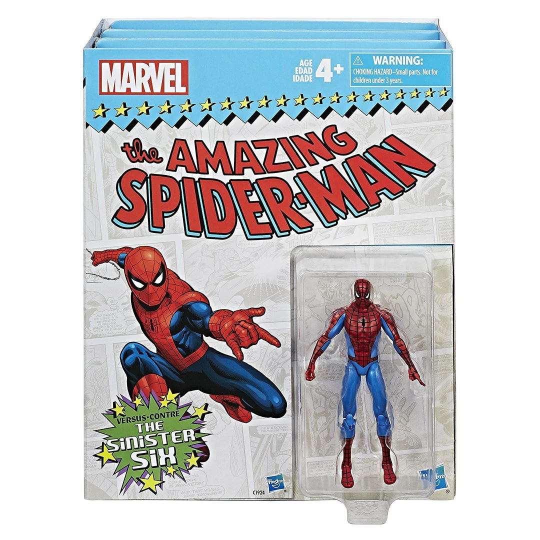 Maybang's Collectibles Hasbro Marvel Legends Series Spider-Man Vs. The Sinister Six, 3.75-inch 7 Figures Set 2 Maybang's Collectibles Hasbro Marvel Legends Series Spider-Man Vs. The Sinister Six, 3.75-inch 7 Figures Set