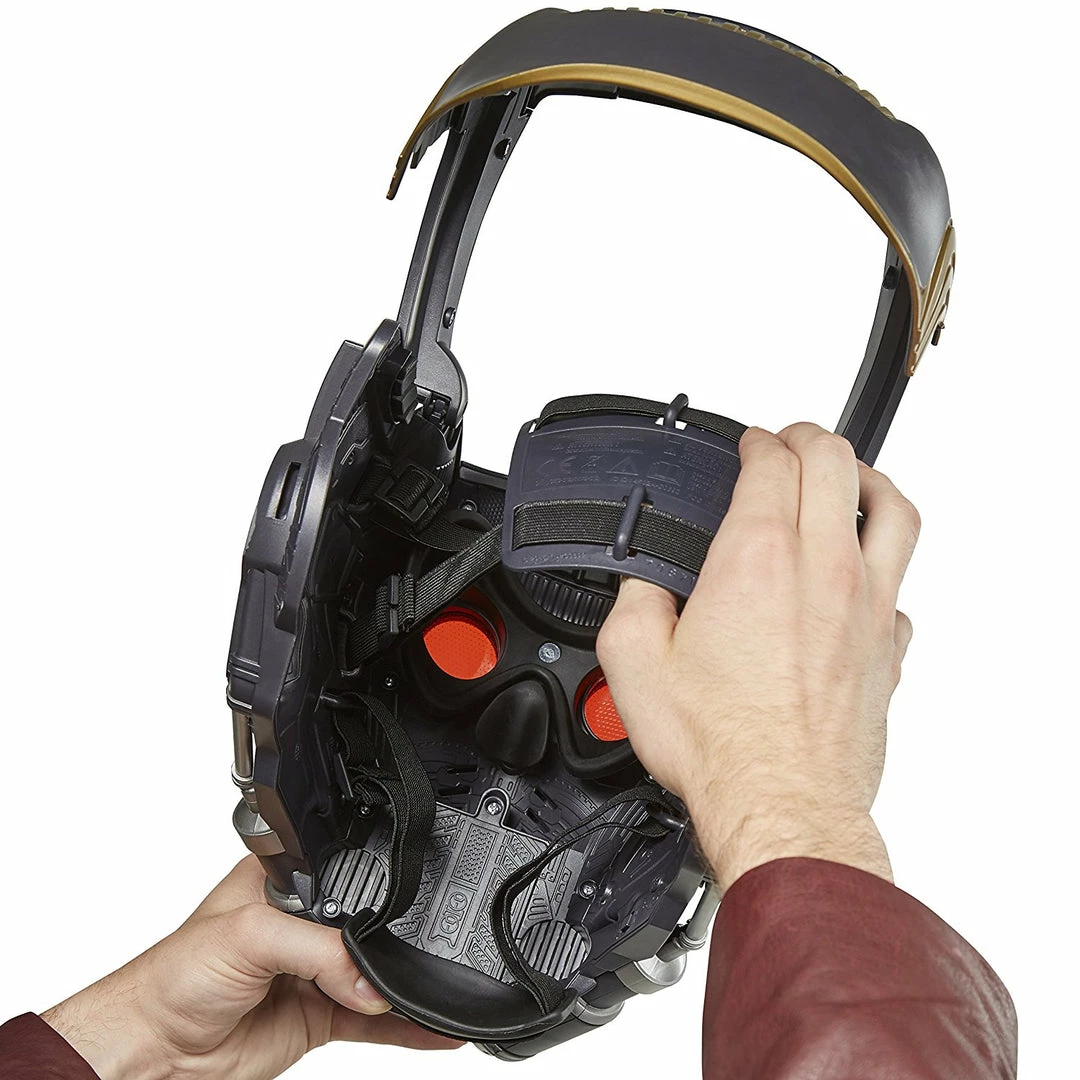 Maybang's Collectibles Hasbro Marvel Legends Guardians Of The Galaxy Star-Lord Electronic Helmet 8 Maybang's Collectibles Hasbro Marvel Legends Guardians Of The Galaxy Star-Lord Electronic Helmet