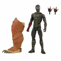 Maybang's Collectibles Hasbro Marvel Legends Spider-Man 3 6-Inch Action Figure Wave 13 Set Of 7 Figures Spider-Man (Intergrated Suit), Spider-Man (Black And Gold), Miles Morales, Doctor Strange, J. Jonah Jameson, Morlun & Shriek (Marvel's Armadillo BAF)