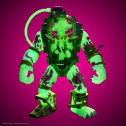 Maybang's Collectibles Super7 Teenage Mutant Ninja Turtles Ultimates Glow-in-the-Dark Mutagen Man 7-Inch Action Figure - Entertainment Earth Exclusive