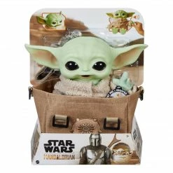Maybang's Collectibles Mattel Star Wars The Mandalorian The Child Premium Plush Satchell Bundle