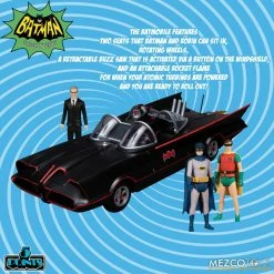 Maybang's Collectibles Mezco Toyz Batman (1966) Classic TV Series 5 Points Deluxe Box Set